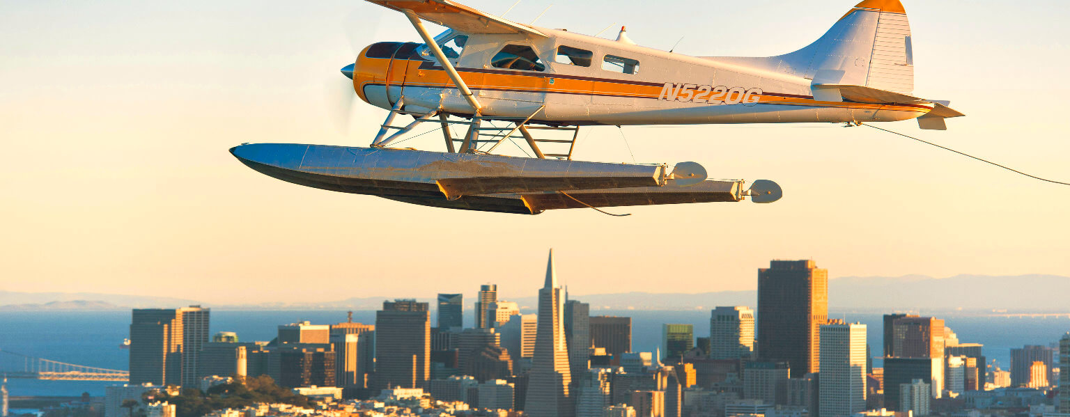 Fly Over San Francisco by  Airplane or Seaplane Tour